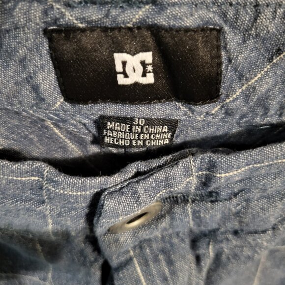 Y2K MENS DC SKATE SHORTS SZ 30 - Picture 4 of 6